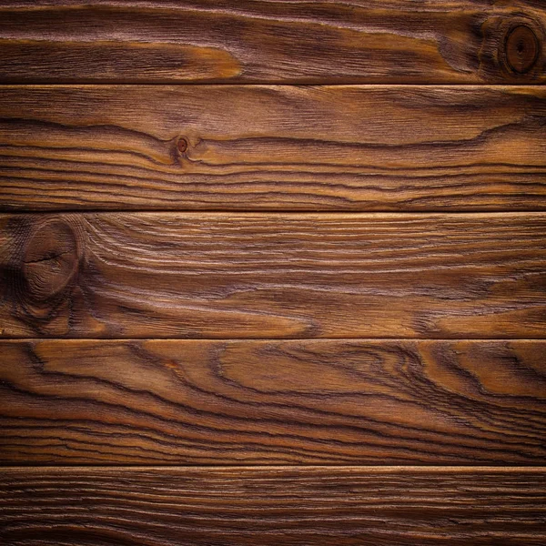 Velho escuro mesa de madeira textura fundo vista superior — Fotografia de Stock