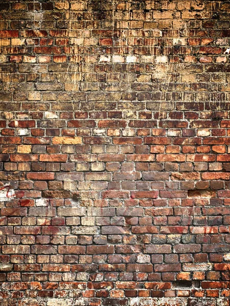 Vintage brick wall background texture for design — Stock Photo, Image