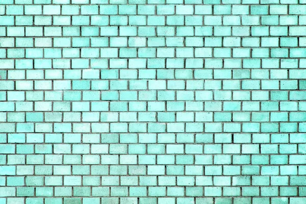 Blue brick wall textur, färg bakgrunden sten — Stockfoto