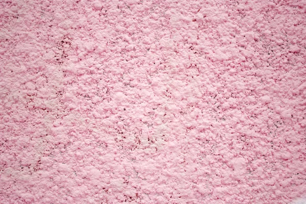 Pared rosa, textura yeso, superficie de hormigón como fondo — Foto de Stock