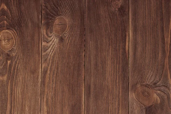 어두운 갈색 나무 판자 벽 질감 배경 — 스톡 사진
