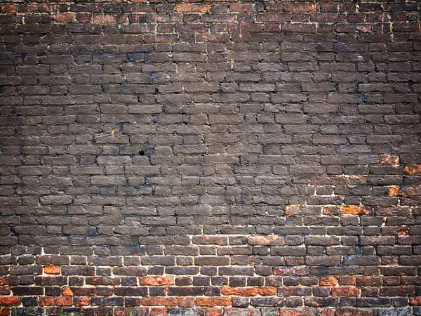 Weathered brick wall texture background, vintage surface — Stock Photo, Image