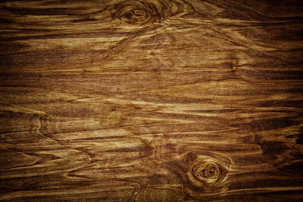 Textura de tabla de madera teñida oscura, angustiada — Foto de Stock