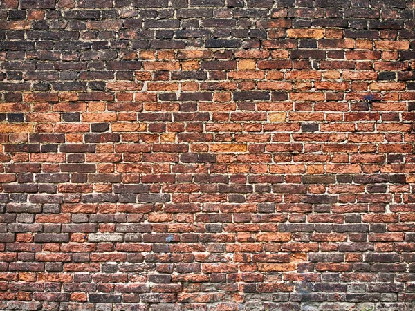 Weathered brick wall texture background, vintage surface — Stock Photo, Image
