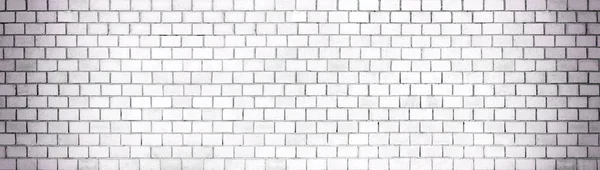 Фон стены из белого кирпича текстура из камня блоки света, панорама — стоковое фото