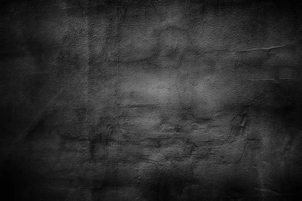 Fond mural sombre, surface de ciment texture noire — Photo