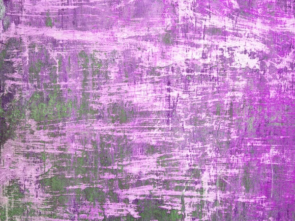 老紫色水泥墙面作为带纹理的背景 — 图库照片