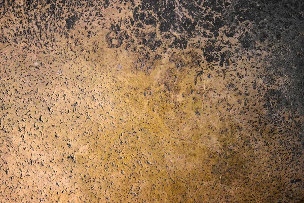 Plaque de cuivre, fond de texture de surface métallique ferreux — Photo