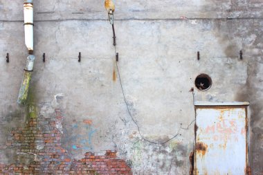 duvar sıva, grunge arka plan tasarımı için peeling ile