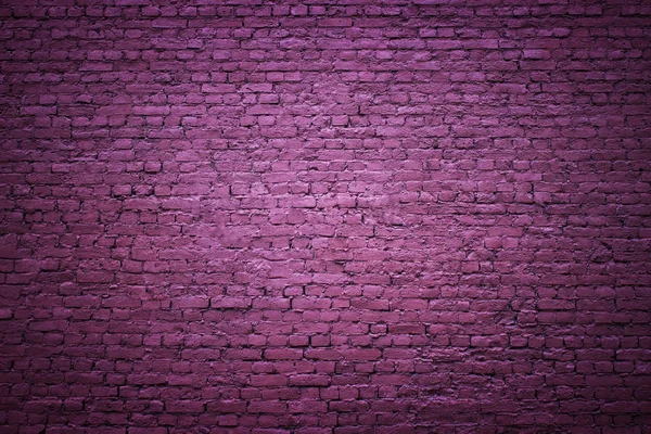 紫色砖墙作为背景设计 — 图库照片