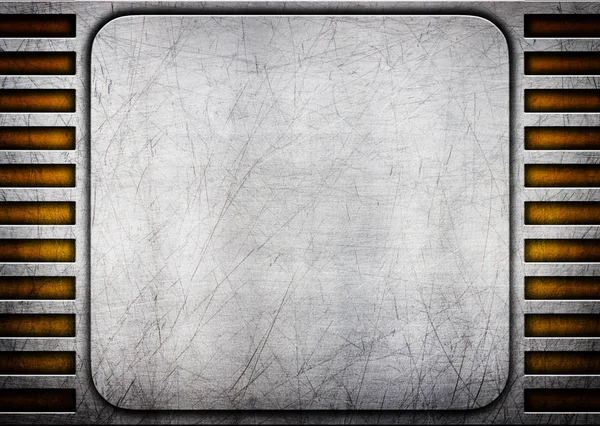 Tôle rayée, fond de texture de surface grunge, 3d, illu — Photo