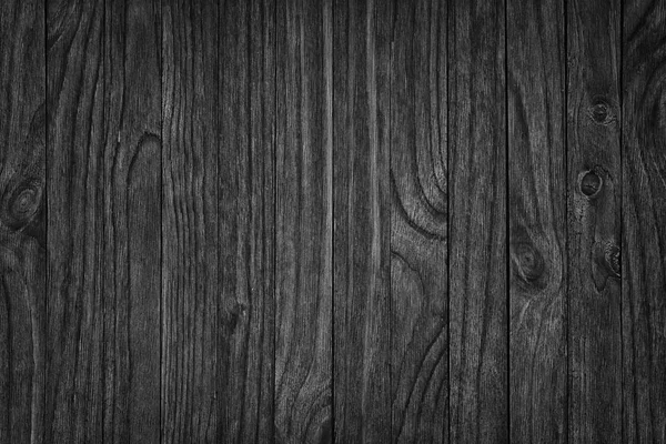 Fondo de madera negro o textura de grano de madera sombría — Foto de Stock