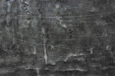 Metalik arka plan, karanlık demir doku eski püskü