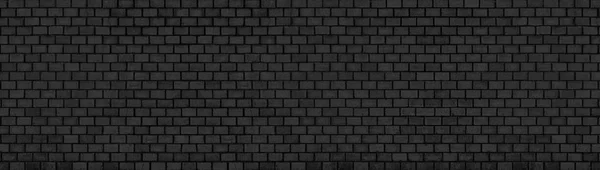 Темно-кирпичная стена, текстура из черных блоков, высокое разрешение — стоковое фото
