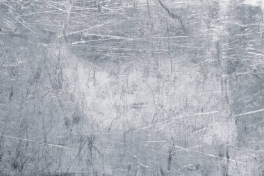 Alüminyum plaka arka plan, duvar kağıdı olarak metal doku çizik