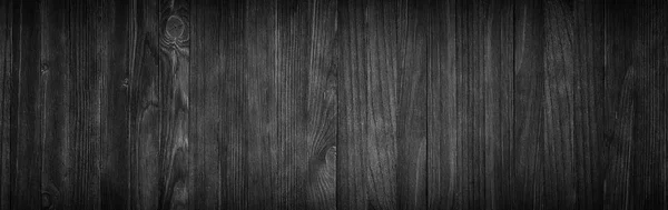 Fondo de madera oscura, patrón de textura negra tablón de madera natural — Foto de Stock