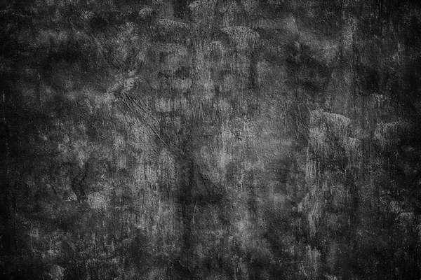 Fundo de parede sombrio, superfície de cimento textura preta — Fotografia de Stock