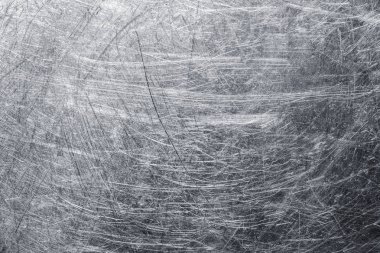 Arka plan sac yüzey, çelik metin çizikler ile