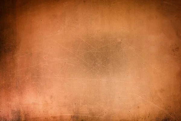 ヴィンテージ銅テクスチャ、銅金属表面を背景 — ストック写真