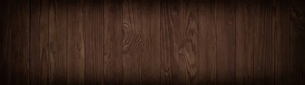 Мрачный фон деревянный стол, коричневая текстура дерева, пустой макет — стоковое фото