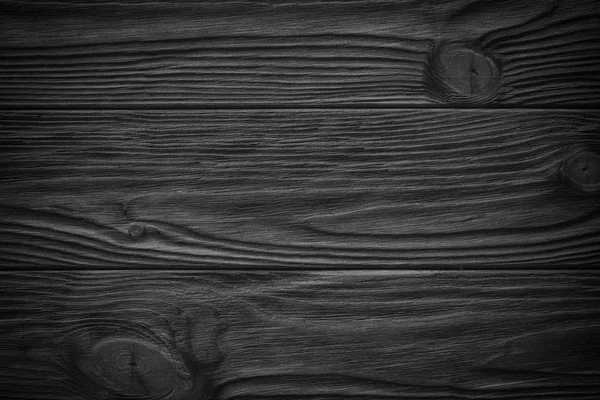 Plateau en bois noir, dessus de table, surface du sol ou hachage, noir wo — Photo