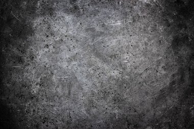 Metal plaka arka plan olarak, yıpranmış alüminyum doku Simli
