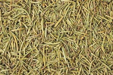 arka plan, doğal baharat doku olarak kurutulmuş biberiye baharat