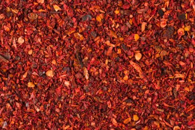 tex bir arka plan, doğal olarak kurutulmuş domates toz baharat baharat