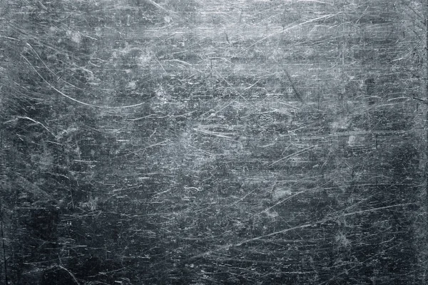 Texture de tôle usée, fond en acier couleur gris foncé — Photo