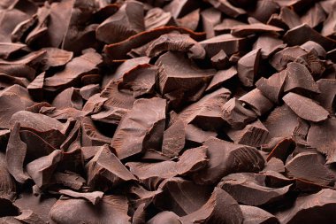 Koyu çikolata, tatlı tatlı arka plan.