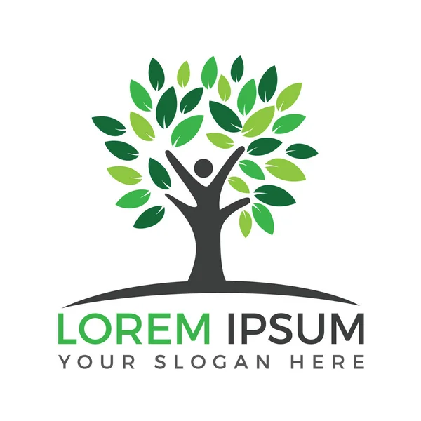 Sağlık ve doğa logosu.
