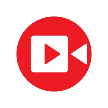 Kamera simge vektör logo tasarımı.