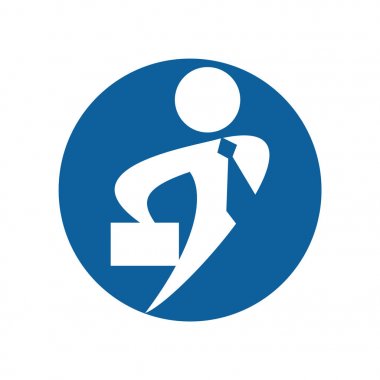 İşe Alım ajansı vektör logosu.