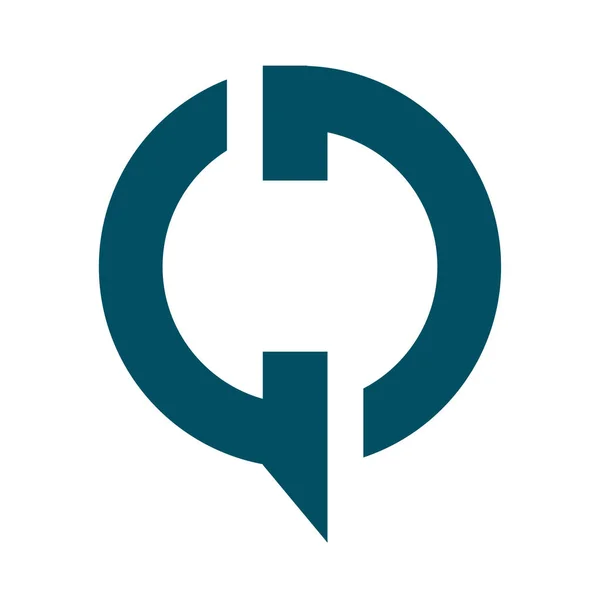 GD Modern iş mektubu vektör logo tasarımı.