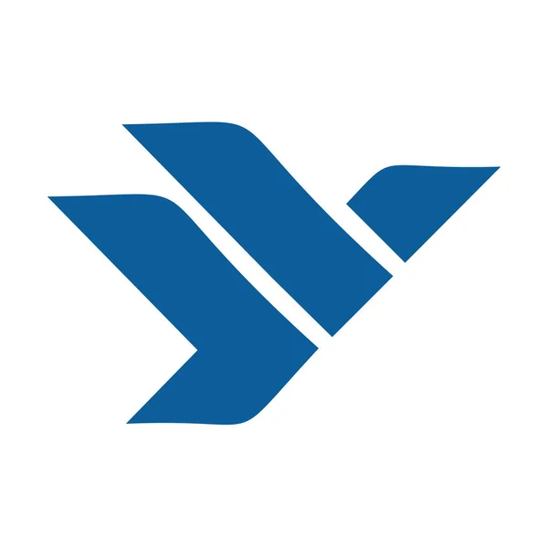 Logo-Design für Adler oder Falken. — Stockvektor