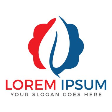 Yaprak vektör logo tasarımı. Yaprak enerji logo.