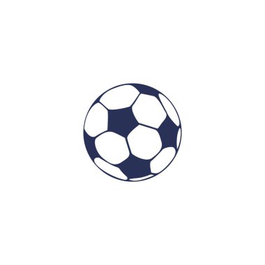 Futbol topu vektör tasarımı.
