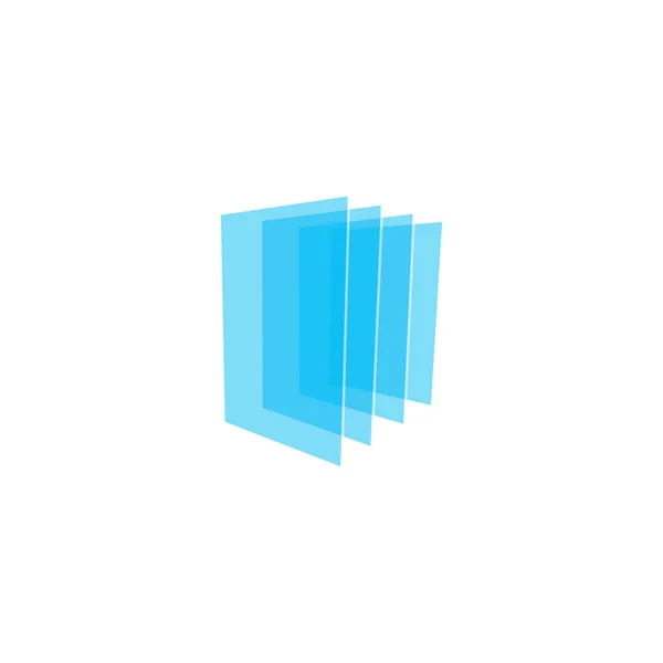Layout Símbolo Serviço Vidro Windows Telas Reparar Conceito Design Logotipo — Vetor de Stock
