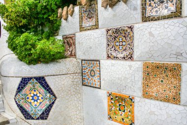 Park Guell duvar parçası