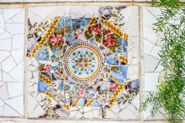 Mozaik Guell Park parçası