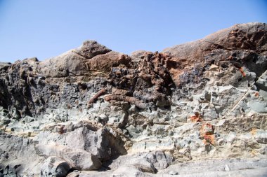 Stone texture background/Detail of sand stone texture/Natural slate stone background texture/Stone abstract background/Colorful natural stone background/Rock texture and background/Stone/