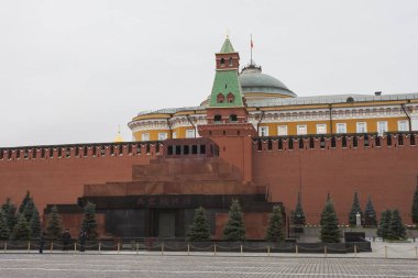 Rusya. Moskova. Kızıl meydan. Görünüm Türbesi