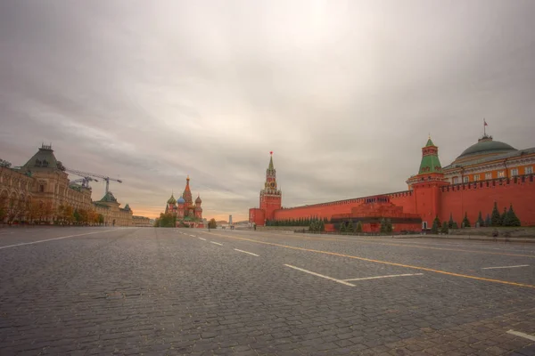 A Rússia. Moscovo. Praça Vermelha — Fotografia de Stock