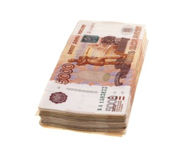 Tutu beş binde Rus banknotlar