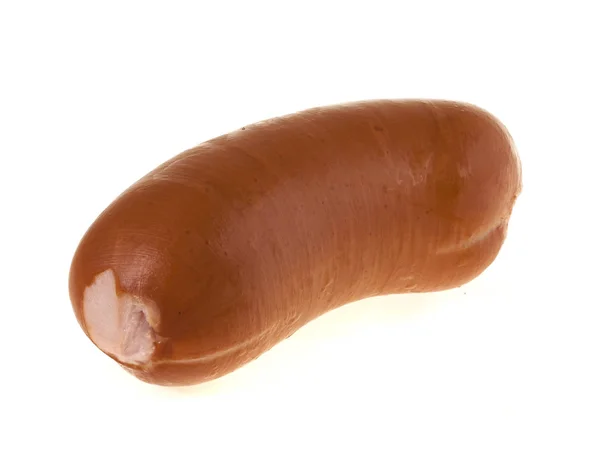 Sausage. Isolated on white background — Stock Photo, Image