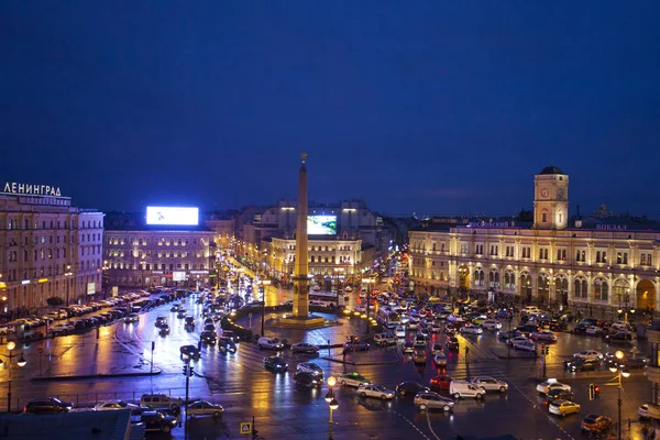 Rusia. San Petersburgo. Vista superior de la zona de la revuelta — Foto de Stock