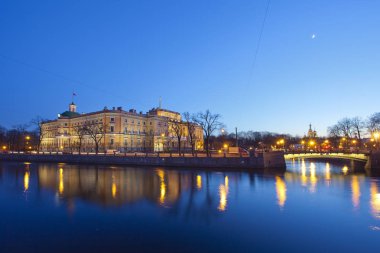 Rusya. St. Petersburg. Mühendislik Castle
