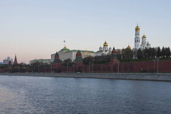 Russia. Moscow. Morning view of the Kremlin — Stock Photo, Image