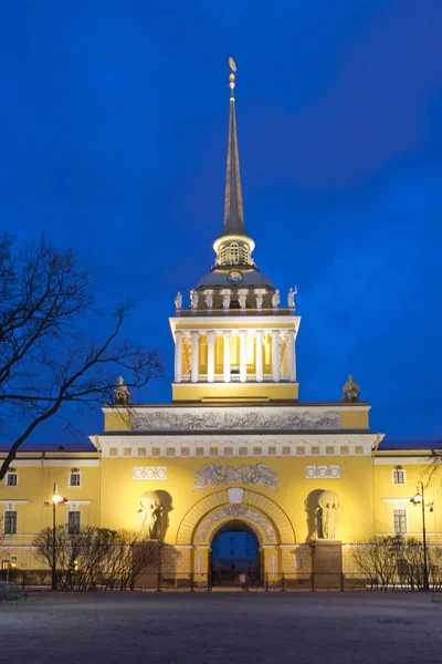 Rusko Petersburg Pohled Admirality — Stock fotografie