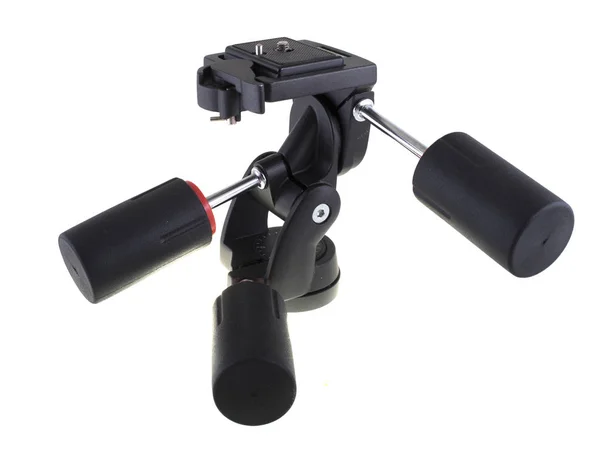 Tripod Ball Head White Background — Stock Photo, Image